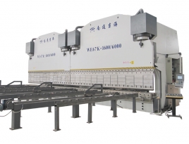 2xWE67K-1600T6000 CNC Press Brake in Tandem